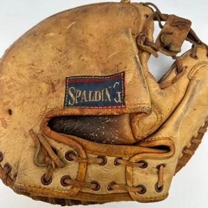Vintage 1950s Spalding Larry YOGI BERRA Catchers Mitt Glove RHT EZ Flex - Bild 1 von 11