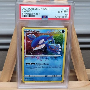 Kyogre Amazing Rare #021/072 PSA 10 Shining Fates Gem Mint Pokemon Graded Karte - Bild 1 von 4