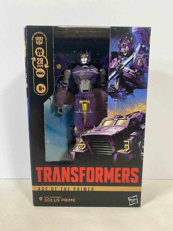 Hasbro G1022 Transformers Deluxe Class The Thirteen Solus Prime Action Figure