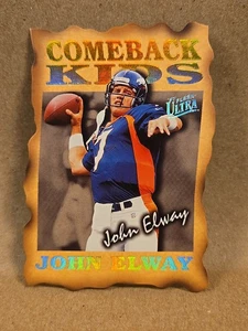 1997 Fleer Ultra Football Subset Comeback Kids John Elway Denver Broncos EX-MT  - Picture 1 of 4