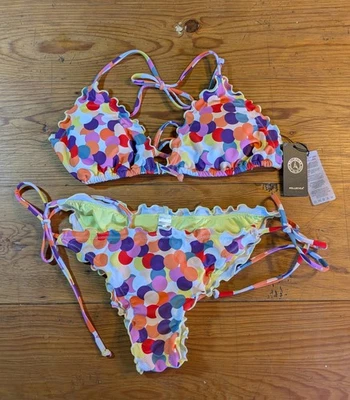 Nuevo con etiquetas Traje de baño Bikini Relleciga Talla Grande Lunares Lista: $129 Foto 1 de 4