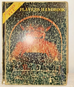 Advanced D&D Players Handbook 6th Printing TSR Gary Gygax 1978 Dungeons Dragons - Picture 1 of 20