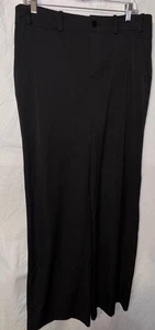 Lauren Ralph Lauren 10 schwarze Sanderson Anzughose vorne flach 32 Schrittlänge - Bild 1 von 4