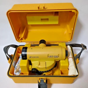 Instrumento topográfico Topcon AT-G6 teleobjetivo nivel automático usado probado desde Japón - Imagen 1 de 6