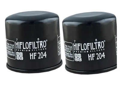 HF204 Oil Filter - Black - 2 Pack - Image 1 of 4