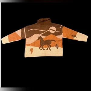 Cárdigan Mantón Caballo Manga Larga Lucky Brand Talla M Nuevo con Etiquetas - Imagen 1 de 11