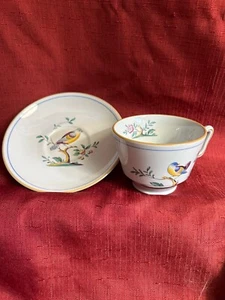 Spode Queen's Bird Teetasse Untertasse Kaffeetasse Teller Schale Espresso Abendessen Teetasse - Bild 1 von 1
