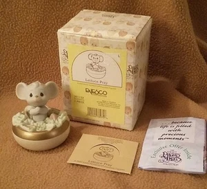 Precious Moments FIGURINE 1996 "Lettuce Pray" #261122 - Picture 1 of 8