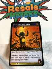Fire Nova Totem - Dark Portal - 93/319 - World of Warcraft  WoW TCG - MP
