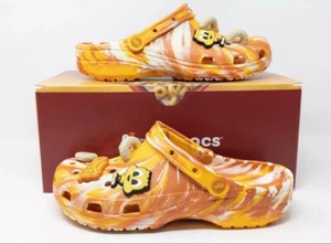 Crocs Honey Nut Cheerios Classic Clog Yellow/Brown Mens Size 10 Women’s Size 12 - Picture 1 of 8