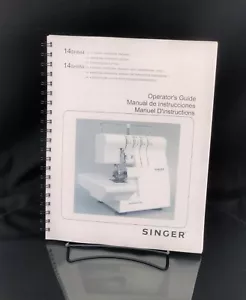Singer 14sh644 14sh654 Sewing Machine User Manual Instructions COIL BOUND - Picture 1 of 4