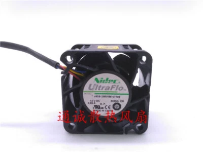 Nidec V40S12BS1B5-07T02 12V 0.66A 4-wire 4cm 4028 cooling fan - Image 1 of 2