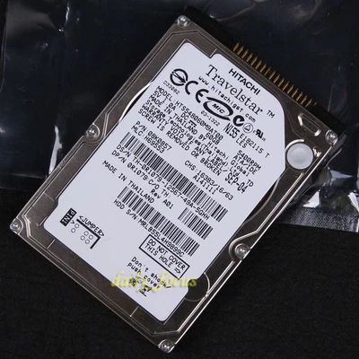 HTS548060M9AT00 - HITACHI 60 GB 2.5" 5400 RPM PATA IDE Hard Disk Drive HDD - Image 1 of 2