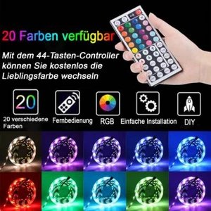 1-30M LED Stripe RGB Leiste Streifen 5050 Band Wasserdicht IP65 Lichterkette 12V - Bild 1 von 12