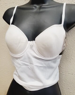 LiLy Underwire Cami Camisole Top Style 5226 - White NWT - Image 1 of 4