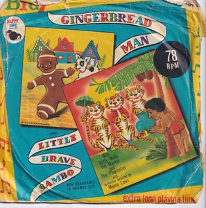 (Q34) Betty Wells/Bill Marine, The Gingerbread Man - 1962 - 7" coloured vinyl - Picture 1 of 4