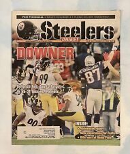 Pittsburgh Steelers Digest Nov 9 2013 “Downer” New England Patriots