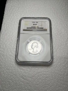 1953 Washington Quarter PF67 NGC Certified - Picture 1 of 4
