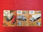 LOT 3---1958 GMC "D 860-DF 860-R 800-FR 800 +" Truck Dealer Sales Brochures