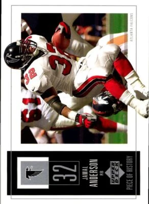 2002 Fleer Showcase Jamal Anderson Atlanta Falcons #32 - Image 1 of 2