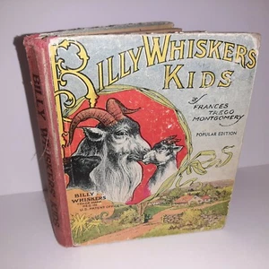 Billy Whiskers Kids by Frances Montgomery 1930 Hardcover Book Illustrated FUN - Imagen 1 de 10