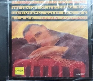 Tchaikovsky The Seasons CD Irakly Avaliani, Piano NEW Pavane Records cc - Picture 1 of 2
