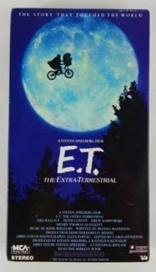E.T. VHS The Extra Terrestrial 1982 Rare Green Black Collector Edition - Picture 1 of 4