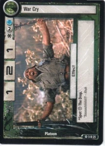 Fight Klub CCG - Three - War Cry #25 Uncommon x3 - Picture 1 of 1
