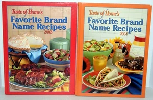 Taste of Home's Favorite Brand Name Recipes 2003 & 2004 Brand New FREE SHIPPING - Picture 1 of 2