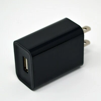 Adaptador de energia carregador de parede carregamento USB 1A para iPhone Samsung Xiaomi Android - Imagem 1 de 4