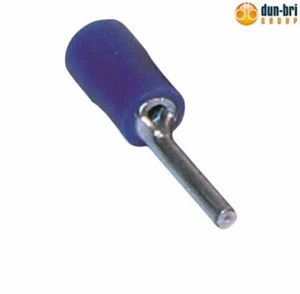 DBG Terminale a crimpare isolato 1,9 mm perno 1,5-2,5 mm blu confezione da 100 - Foto 1 di 1