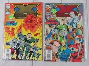 X-Universe #1-2 1995 Marvel Comics Lot of 2 Comics Complete Set - Picture 1 of 3