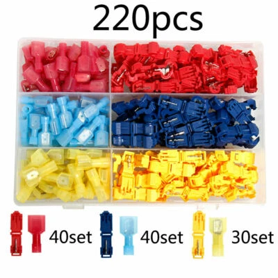 220x Abzweigverbinder Klemmverbinder Stromdiebe Schnellverbinder Kabelverbinder - Bild 1 von 4