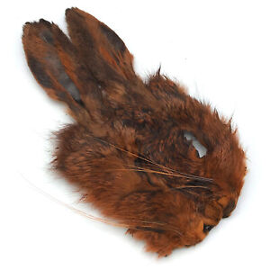 HARE'S MASK - Hareline Fly Tying Dyed Rabbit Fur Grade #1 - 13 Colors Available!