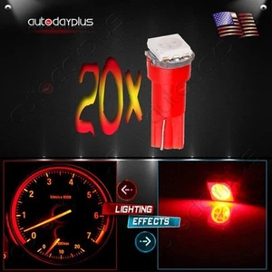 20 piezas Rosa T5 Cuña 5050 1SMD LED Panel de Instrumentos Luz 74 86 37 70 2721 - Imagen 1 de 7