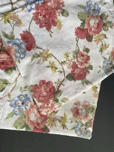 Vintage Ralph Lauren Home Kissenbezüge Standard Schein Blumen Baumwolle Umschlag Paar - Bild 1 von 9