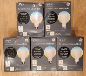 GE C-SLEEP Smart Bluetooth Bulbs LED BR30 Indoor Floodlights Set Of 5 Bulbs NEW - Picture 1 of 6