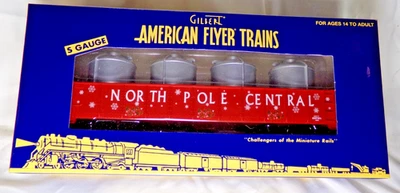 American Flyer 6-48875 North Pole Central w/ Santa's Cocoa Contain/ S Gauge /MIB - Image 1 of 2