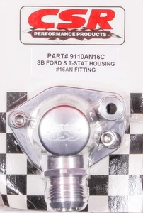 CSR Performance SBF Swivel Thermostat Housing - Clear - Picture 1 of 3
