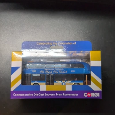 New in Box CORGI CC89205 New Routemaster Coronation of King Charles III Bus *26 - Image 1 of 3