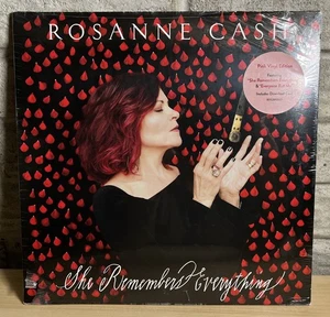 Roseanne Cash She Remembers Everything Blue Note Pink Vinyl 2018 NEW SEALED LP - Picture 1 of 3