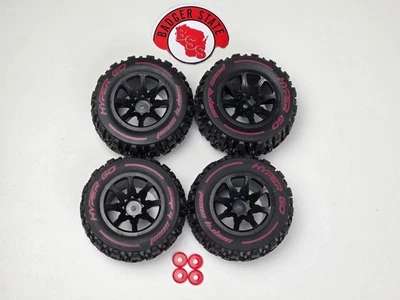 MJX Hyper Go 14210 Wheels Tires 12mm Hex 14300E1 1/14 Scale RC Car Parts NEW - Image 1 of 4