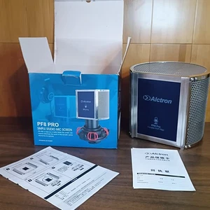 Filtro Pop Portátil Alctron PF8 PRO para Micrófonos Cardioides de Estudio pe66 - Imagen 1 de 13