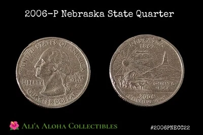 2006 P Nebraska State Quarter with Mint/PMD Errors - Image 1 of 3