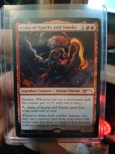 Magic The Gathering Aisha of Sparks and Smoke Slx Cards Regular - Picture 1 of 2
