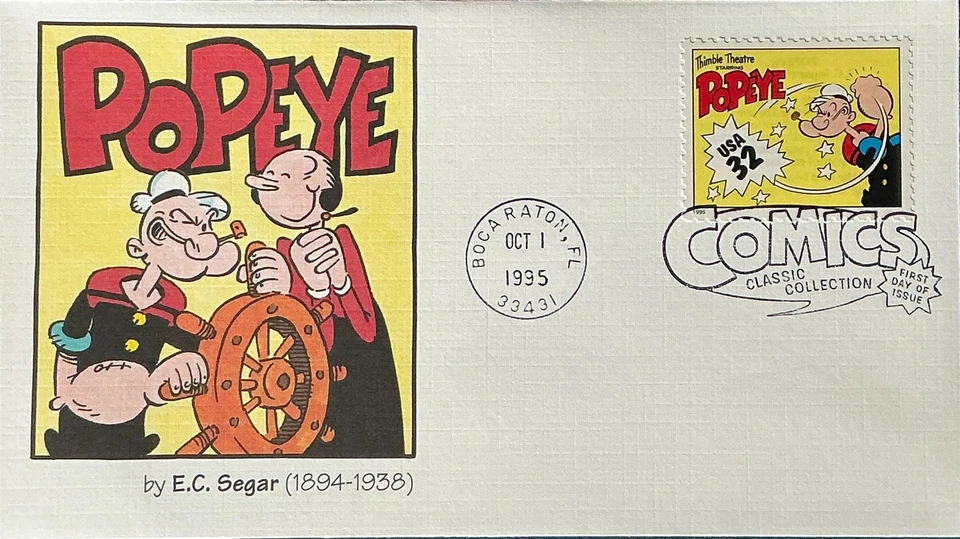 Colección clásica de cómics Fleetwood 3000 Boca Raton Florida Popeye  Foto 1 de 1