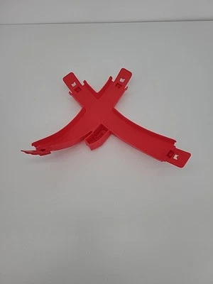 Hot Wheels Spin Storm Playset Set CDL45 Replacement Part Red Criss Cross Track - Image 1 of 3