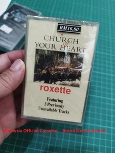 Roxette Church Your Heart EMI Malaysia Official Cassette Brand New 马来西亚版卡带 - Picture 1 of 4
