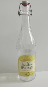 Keramik Schwenkdeckel Glasflasche 750ml leer Sparkling Limonade - Bild 1 von 2