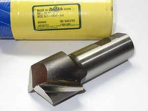 GREENFIELD DOALL 2" x 1-1/4" vástago 2 flautas HSS fresadora de extremo 45095 EE. UU. - Imagen 1 de 1
